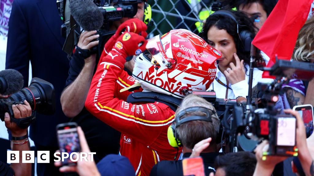 Monaco Grand Prix: Charles Leclerc wins after Sergio Perez crashes