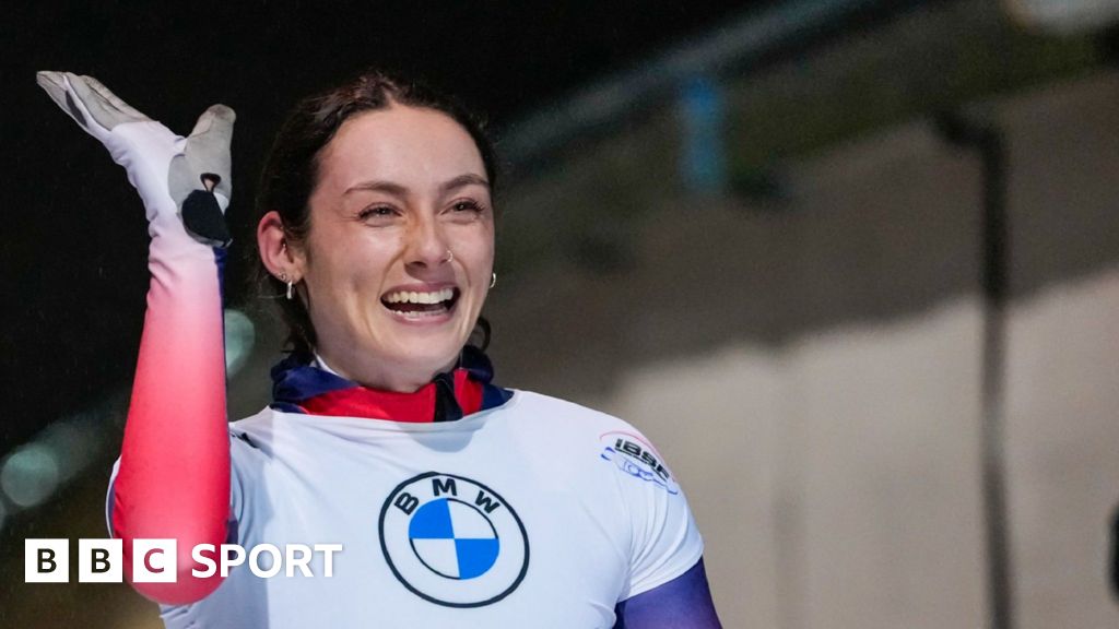 Women’s skeleton World Cup: Great Britain’s Freya Tarbit wins bronze in Beijing