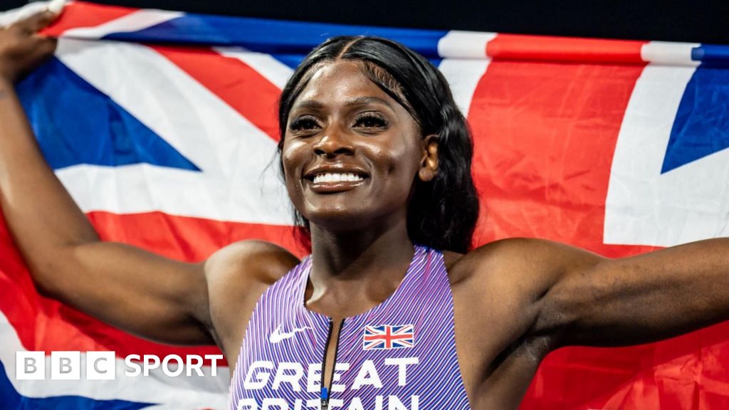 Daryll Neita: GB sprinter targets medals at Paris 2024 Olympics - BBC Sport