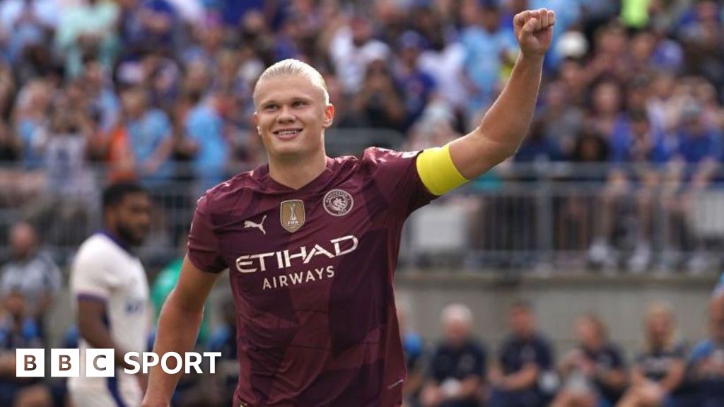 Haaland hat-trick gives Man City 4-2 win over Chelsea