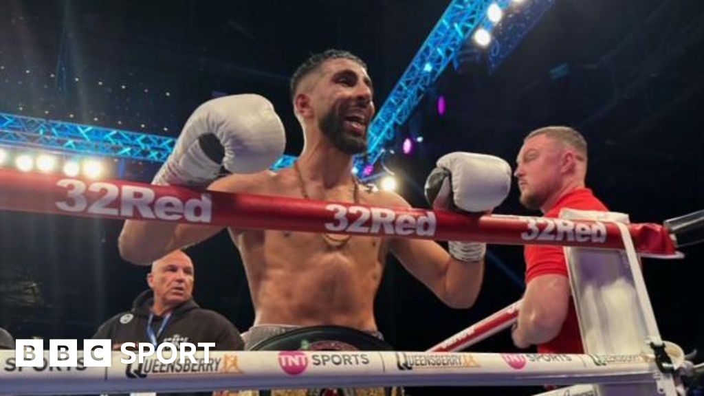 ‘More to come’ vows Shabaz Mamoud after points win over Liam Davies