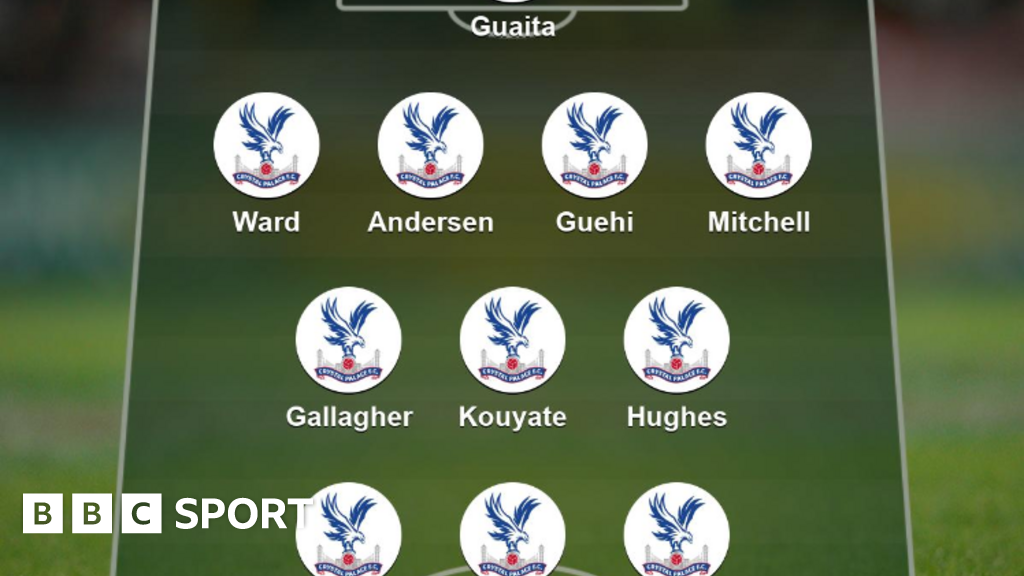 Your Crystal Palace team of the season BBC Sport