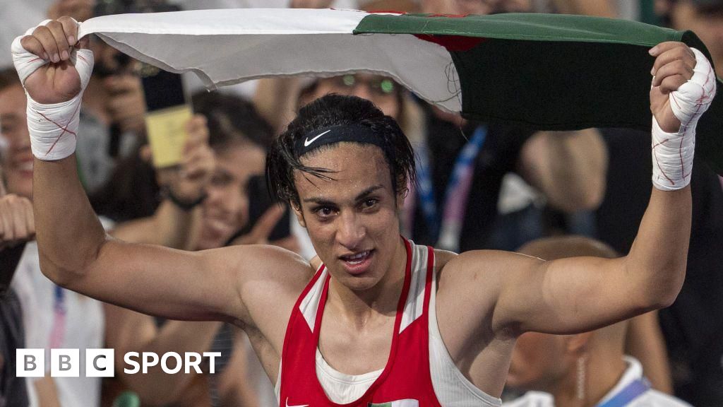 Imane Khelif: WBO denies reports Algerian Olympic boxer has been banned for failing gender test - BBC Sport