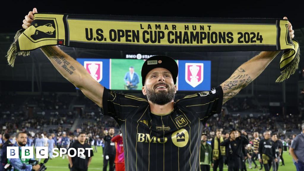 Olivier Giroud leads LAFC to victory in the US Open Cup final against Sporting Kansas City