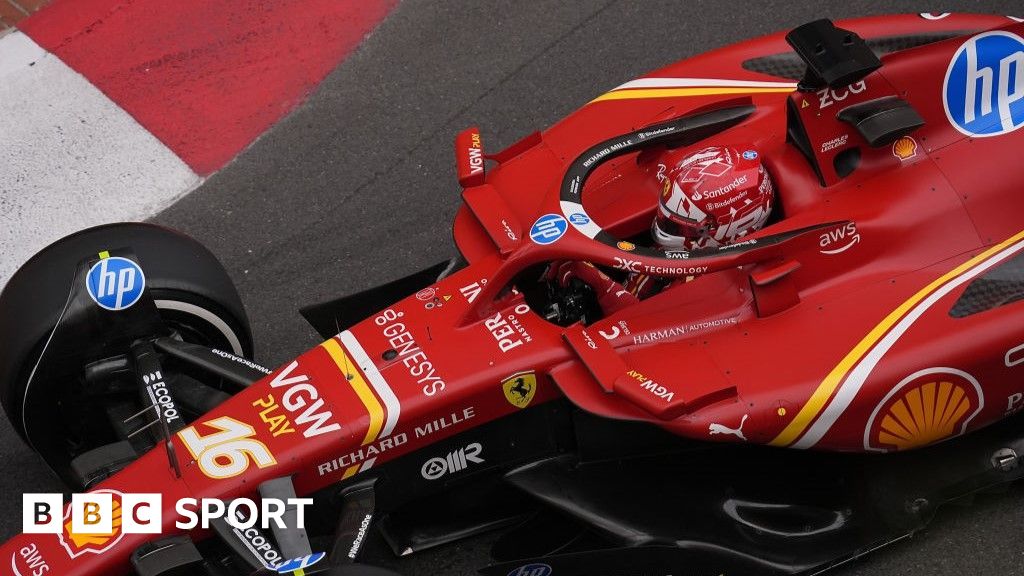Charles Leclerc takes pole for the Monaco Grand Prix