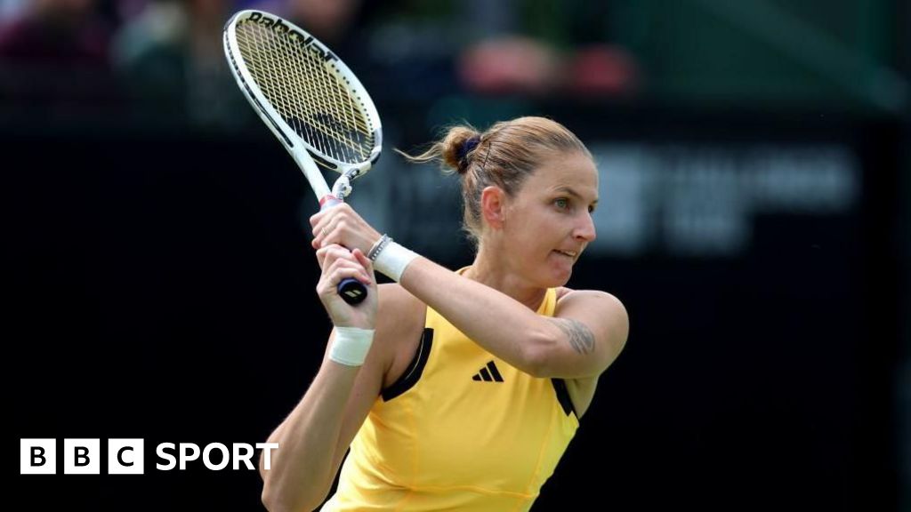 Nottingham Open: Karolina Pliskova reaches Nottingham Open final