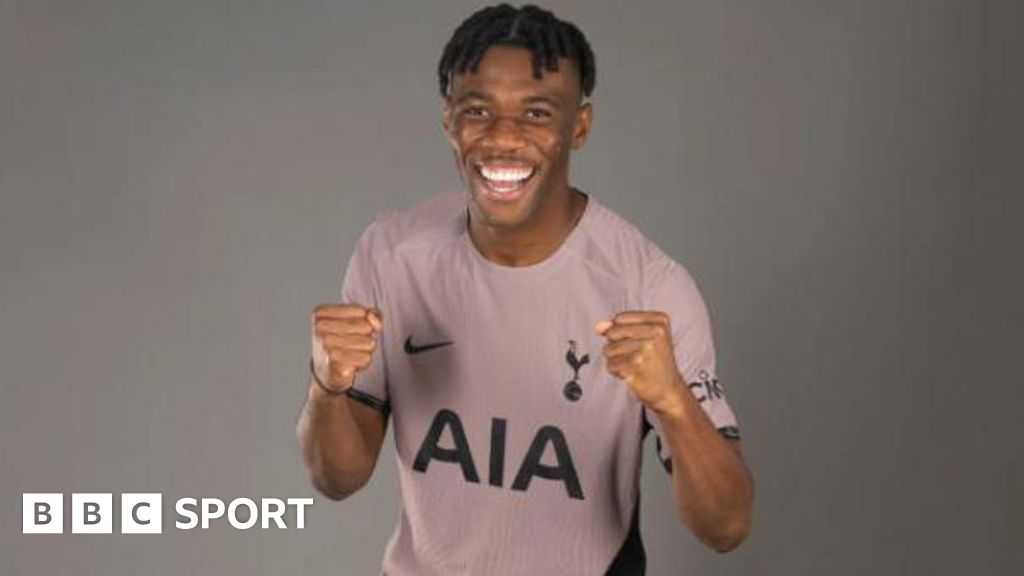 Watch video of Tottenham's new third kit being unveiled within