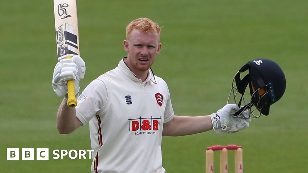 County Championship: Jordan Cox hits 207 as Essex dominate Kent