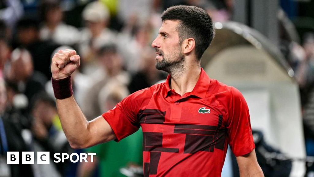 Shanghai Masters: Novak Djokovic to face Jannik Sinner as he bids for 100th ATP title