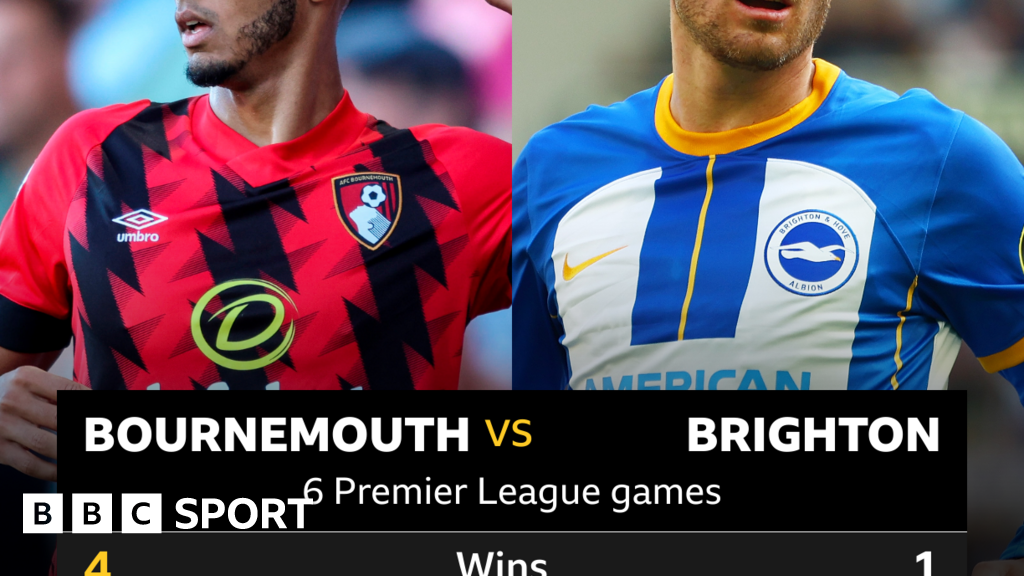 Bournemouth v Brighton: Head-to-head record - BBC Sport