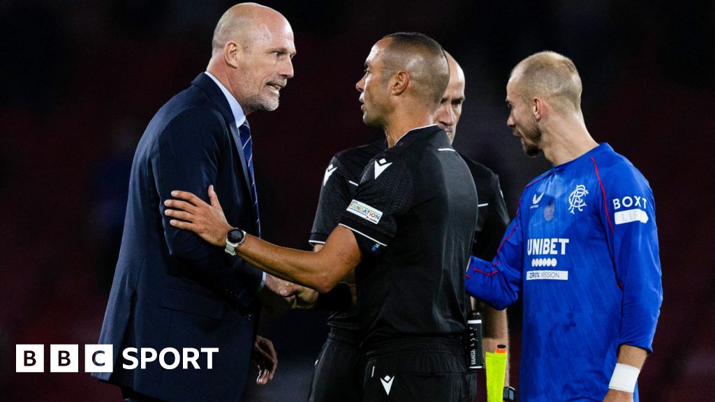 Rangers 0-2 Dynamo Kyiv (1-3): Pundits brand red card a disgrace