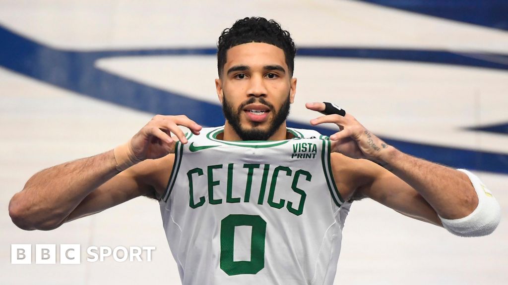 NBA: Jayson Tatum stars as Boston Celtics go 3-0 up against Dallas Mavericks – BBC Sport