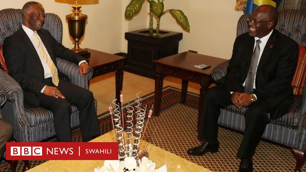 Rais Magufuli Akutana Na Thabo Mbeki Bbc News Swahili