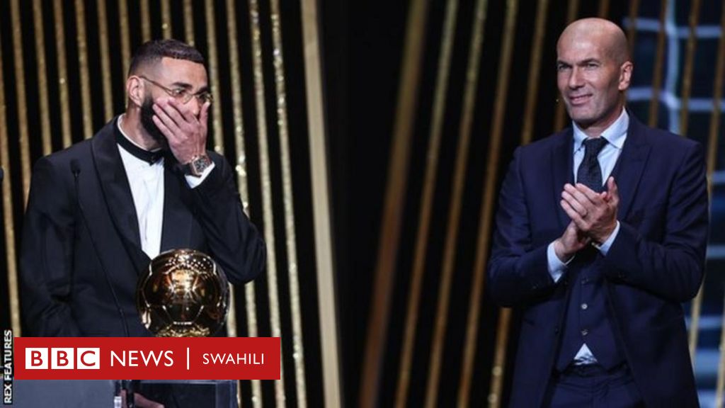 Ballon Dor Karim Benzema Ashinda Tuzo Ya Mchezaji Bora Wa Soka Duniani Kwa Mara Ya Kwanza