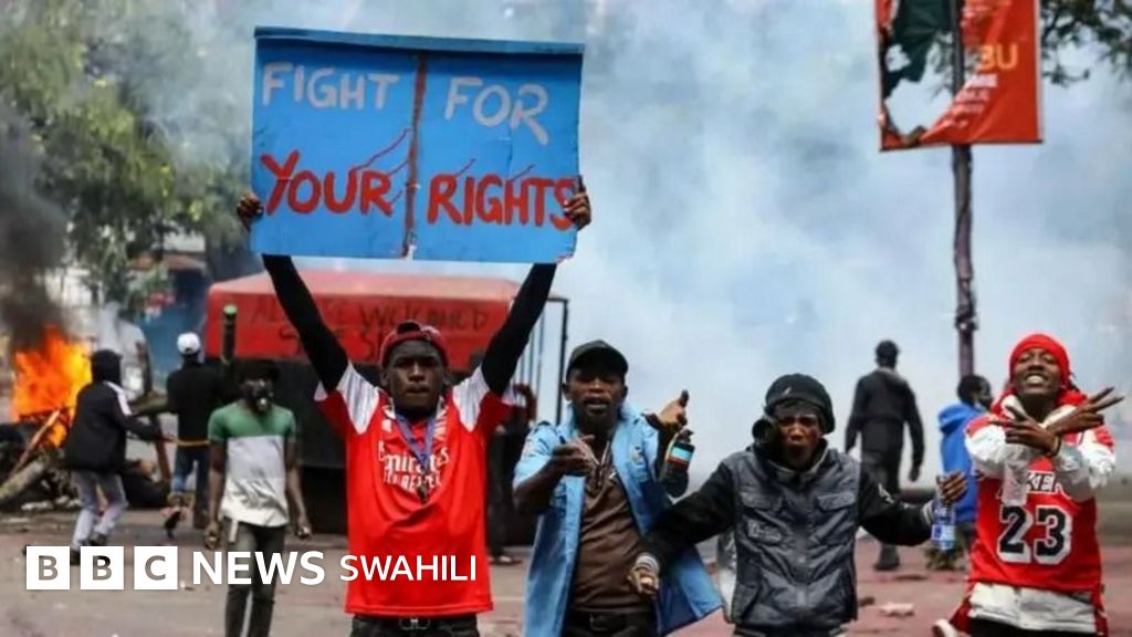 Mabadiliko Kenya: Gen Z ni kizazi gani? - BBC News Swahili