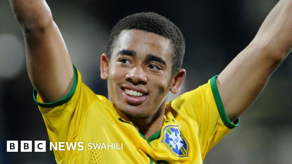 Gabriel Jesus asajiliwa na Man City akitokea Palmeiras BBC News Swahili