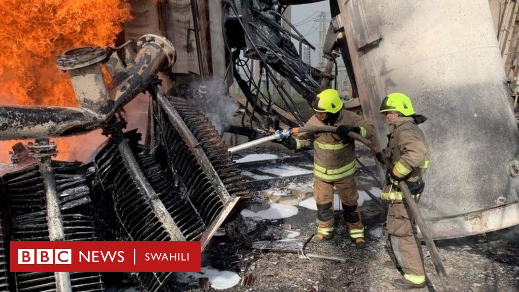 Vita Vya Ukraine Kyiv Yashutumu Madai Ya Urusi Ya Kutumia Bomu La Moinzi Bbc News Swahili 8485