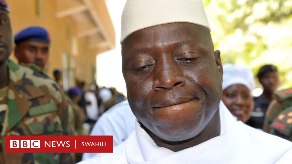 Jammeh Aiacha Hazina Ya Gambia Tupu, Aondoka Na Mamilioni - BBC News ...