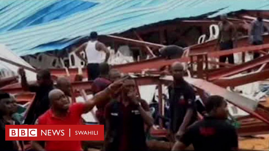 Takriban Wauawa Baada Ya Paa La Kanisa Kuporomoka Nigeria Bbc News Swahili