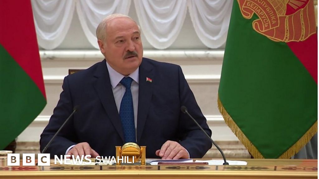 Lukashenko Hakuna anayetoka katika uasi akiwa shujaa, kiongozi wa