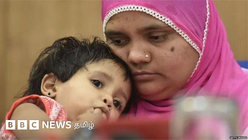 பாஜக எம்.பியுடன் மேடையில் அமர்ந்திருந்த பில்கிஸ் பானு கூட்டு பாலியல் வன்கொடுமை வழக்கு குற்றவாளிகள்