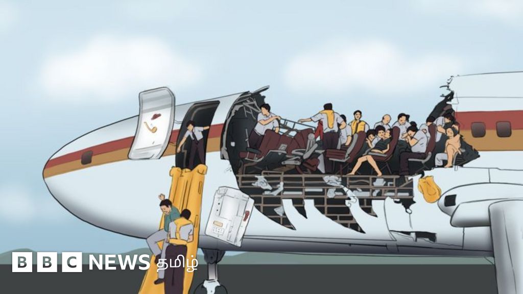 விமானம் 24,000 அடி உயரத்தில் பறந்த போது திடீரென பிய்ந்து போன மேற்கூரை - பயணிகள் உயிர் தப்பியது எப்படி?