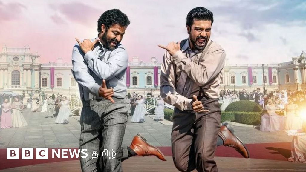 ஆஸ்கர் விருது வென்றது ஆர்ஆர்ஆர் படத்தின் “நாட்டுக்கூத்து” பாடல் - ஆஸ்கர் மேடையில் கீரவாணி