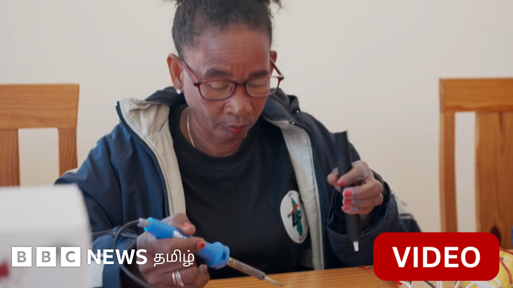 மின்சார வசதியில்லாத மடகாஸ்கர் கிராமத்திற்கு வெளிச்சம் தந்த சோலார் பாட்டிகள்