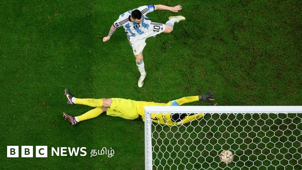 உலகக்கோப்பை: ரசிகர்களால் மறக்க முடியாத மெஸ்ஸியின் 5 'மந்திரக் கோல்கள்'