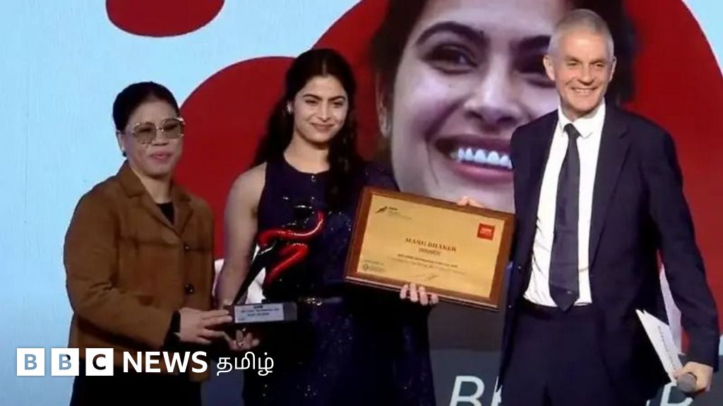 இந்த ஆண்டின் பிபிசி இந்திய விளையாட்டு வீராங்கனை விருதை வென்றார் மனு பாக்கர் 