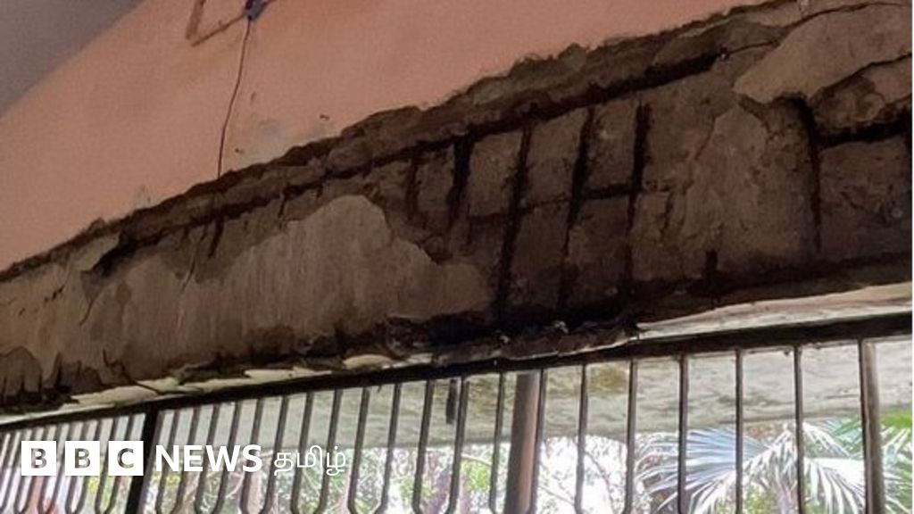 கும்பகோணம் அரசு கவின் கலைக் கல்லூரி: இடிந்து விழும் நிலையில் வகுப்பறைகள்,