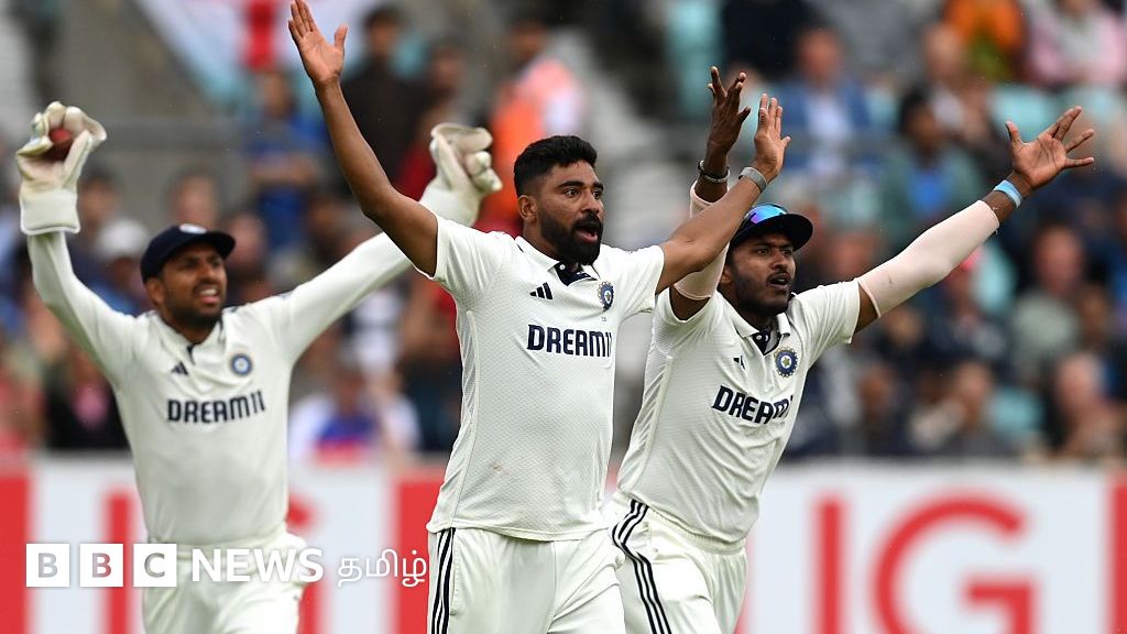 ஓவல் டெஸ்டை வென்றது இந்திய அணி:  கடைசி நாளில் சரிந்த விக்கெட்டுகள்