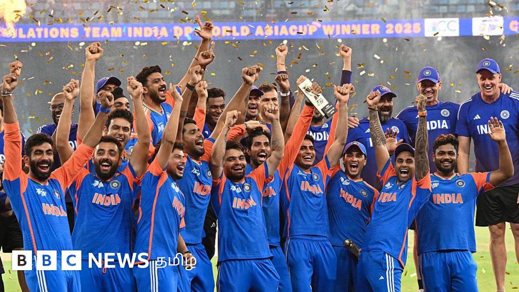 பாகிஸ்தானை வீழ்த்தி பட்டம் வென்றாலும் கோப்பையை வாங்காத இந்தியா - சூர்யகுமார் கூறியது என்ன?