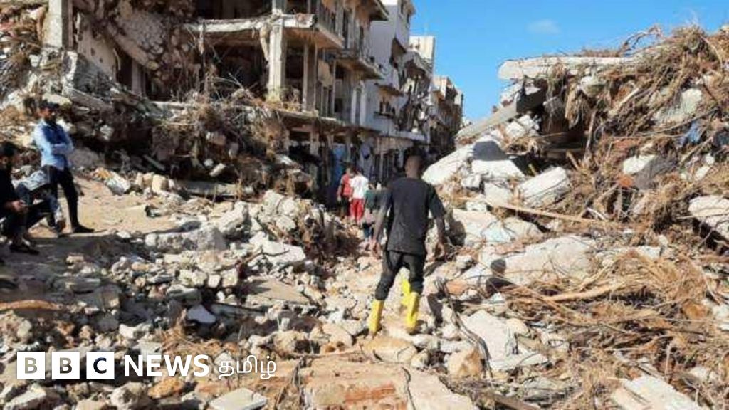 லிபியா வெள்ளத்தில் 20,000 பேர் இறந்திருக்கலாம் மேயர் தகவல்