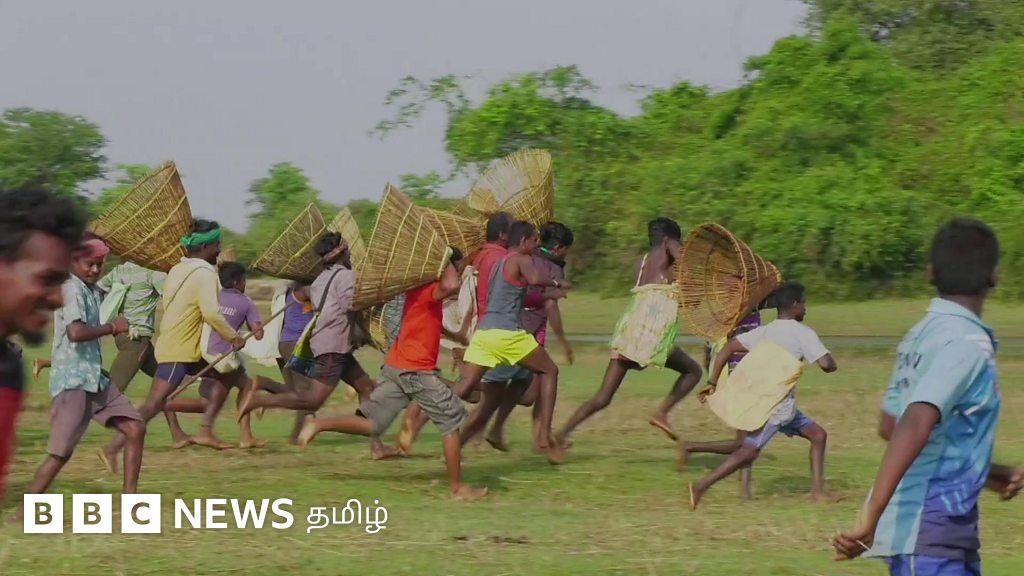 மீன்பிடிப்பதும் எங்களுக்கு மஞ்சுவிரட்டு மாதிரிதான் - கூடைகளுடன் கூட்டமாக களமிறங்கிய மக்கள்