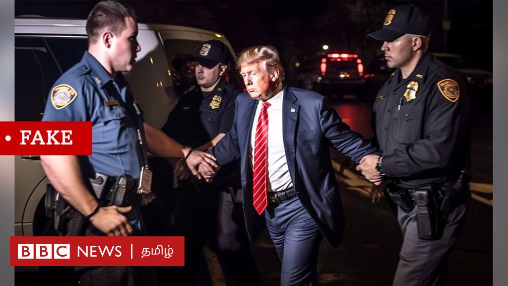 ‘Fake Photos’ of Trump Arrested for Having Sex with Porn Actress