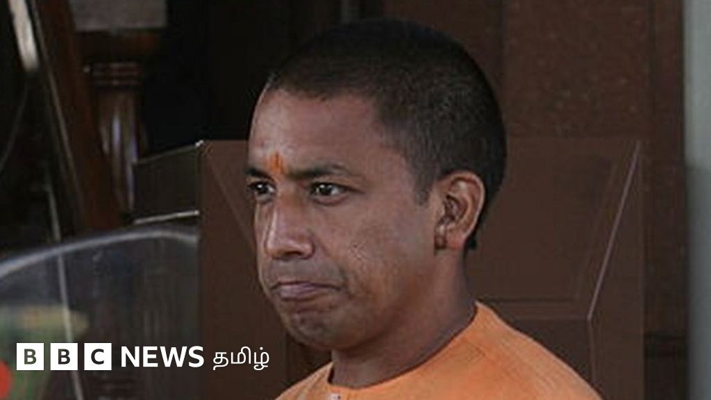 உபி தேர்தல் முடிவுகள்: யோகி ஆதித்யநாத்தின் அரசியலை விவரிக்கும் 10 புகைப்படங்கள்