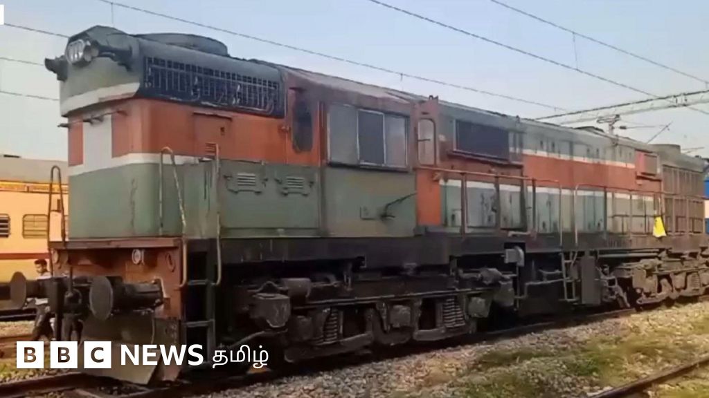 ஓட்டுநரே இல்லாமல் 70கி.மீ வேகத்தில் சென்ற சரக்கு ரயில் – காணொளி