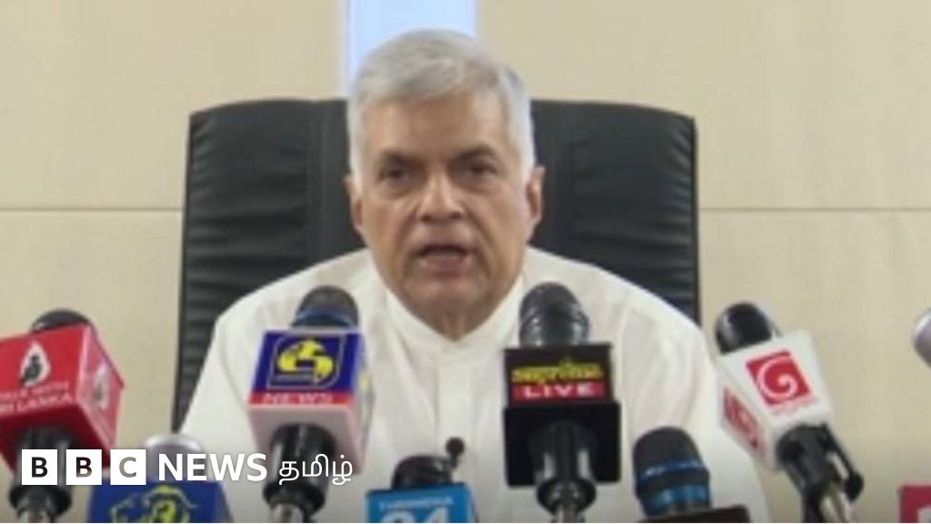 'ரணில் தொலைக்காட்சி உரை: 'ஜனநாயகத்திற்கு எதிரான ஃபாசிச அச்சுறுத்தலை நிறுத்த வேண்டும்'