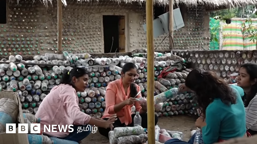 பிளாஸ்டிக் பாட்டில் வீடு - மகராஷ்டிராவில் மாணவிகளின் புதுமை முயற்சி