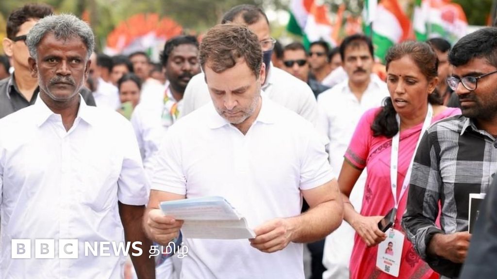 ராகுலின் படத்துடன் தமிழக பாஜக பிரமுகர் பகிர்ந்த ட்வீட் சர்ச்சை ஆனது ஏன்?