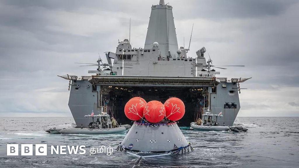ஆர்ட்டெமிஸ்-1: நிலவில் இருந்து பூமிக்கு திரும்பும் ஓரியான் விண்கலம் என்ன வேகத்தில் வரும்?