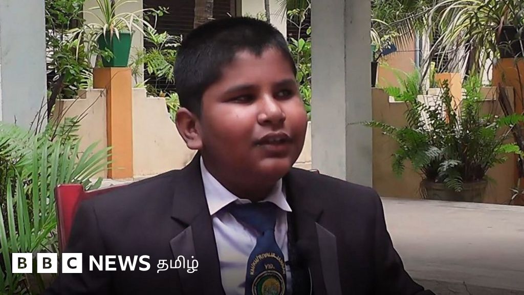 விரல்களால் எழுத்துக்களை வாசிக்கும் ஆஷிப்: பார்வையற்ற மாணவரின் கல்விச் சாதனை