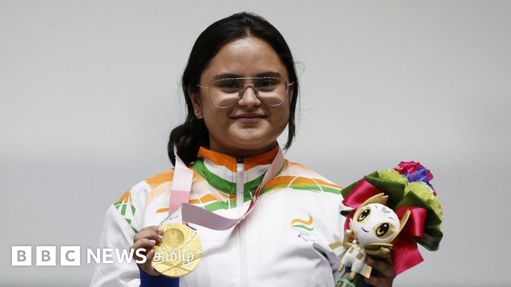 அவனி லெகரா: பாரா துப்பாக்கிச் சூடு உலக கோப்பைப் போட்டியில் இந்தியாவுக்கு தங்கம் வென்றார்