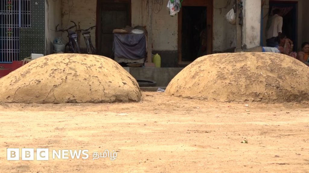 பூமியில் குழி தோண்டி நெல்லை சேமிக்கும் மக்கள்: ஏன் தெரியுமா?