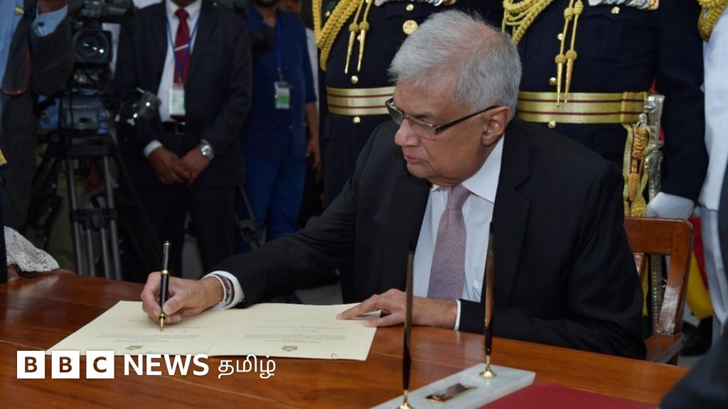 இலங்கை ஜனாதிபதி ரணில் விக்கிரமசிங்க: 