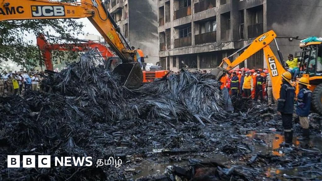 ஆமதாபாத் விமான விபத்து நடந்த இடத்தின் கோர நிலையைக் காட்டும் 12 புகைப்படங்கள்