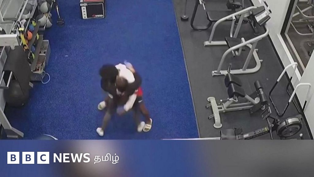 தாக்க வந்தவரை தைரியத்துடன் சோர்வடையும் வரை திருப்பி தாக்கிய பெண் பாடிபில்டர்