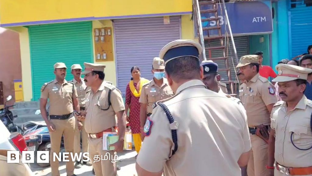 திருவண்ணாமலை ஏடிஎம் கொள்ளை: 4 இடங்களில் வெல்டிங் வைத்து ரூ.70 லட்சம் திருட்டு, இயந்திரங்கள் எரிந்தன