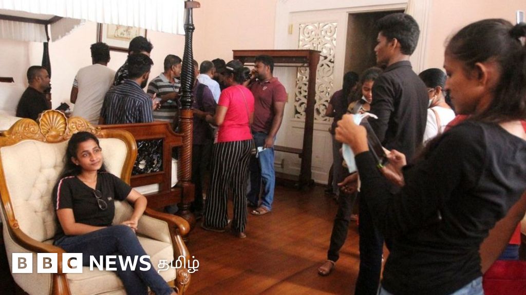 செல்ஃபி, ஜிம், நீச்சல் குளம்: இலங்கை ஜனாதிபதி மாளிகையில் மக்கள் உற்சாகம்